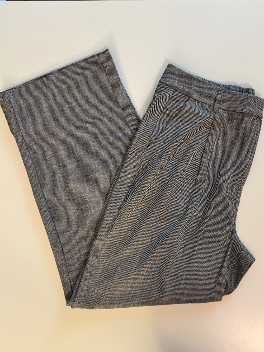 Old Navy Taylor Wide Leg Trousers – Gray/Grey